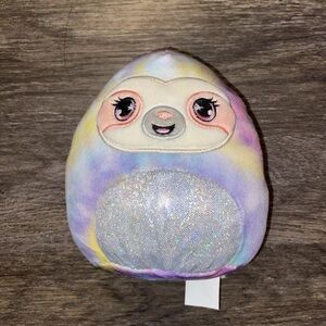 Squishmallow Sloth Multicolor 5 Inch Soft Stuffed Toy 2023 (No Hang Tags)